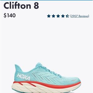 BNIB HOKA CLIFTON 8 aebl 7b